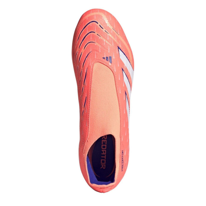 adidas Predator Firm Ground Football Boots – Orange/White – view 5