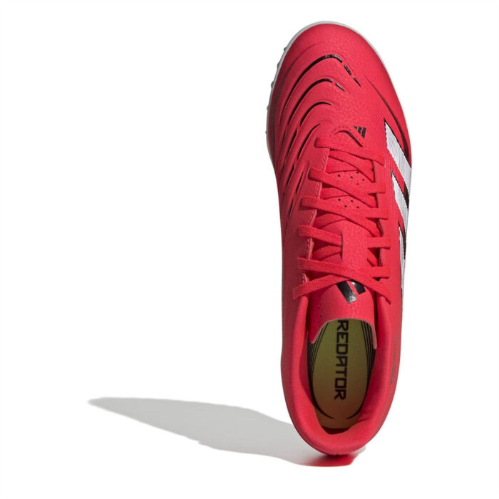 adidas Predator Turf Football Boots – Red/White – view 5