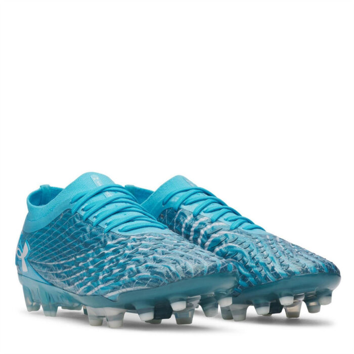 Under Armour Magnetico .1 Firm Ground Football Boots – Blue/White – view 5