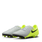 Nike Phantom Gx Ii Firm Ground Football Boots – Silver/Volt – view 4