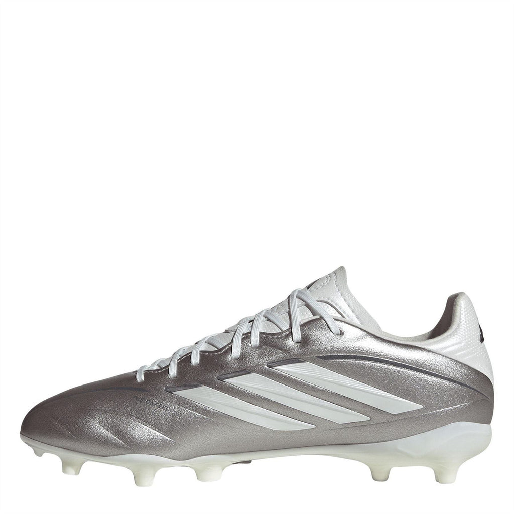 adidas Junior Firm Ground Football Boots – Silver – view 2