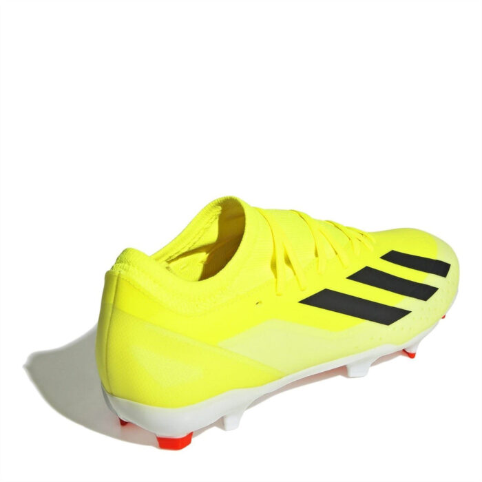 adidas X Crazyfast Firm Ground Football Boots – Yellow/Blk/Wht – view 4