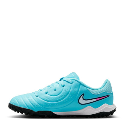 Nike Tiempo Legend 10 Junior Turf Football Boots – Blue/White – view 2
