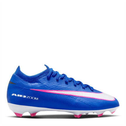 Nike Mercurial Vapor 16 Junior Firm Ground Football Boots – Blue/Wht/Pink