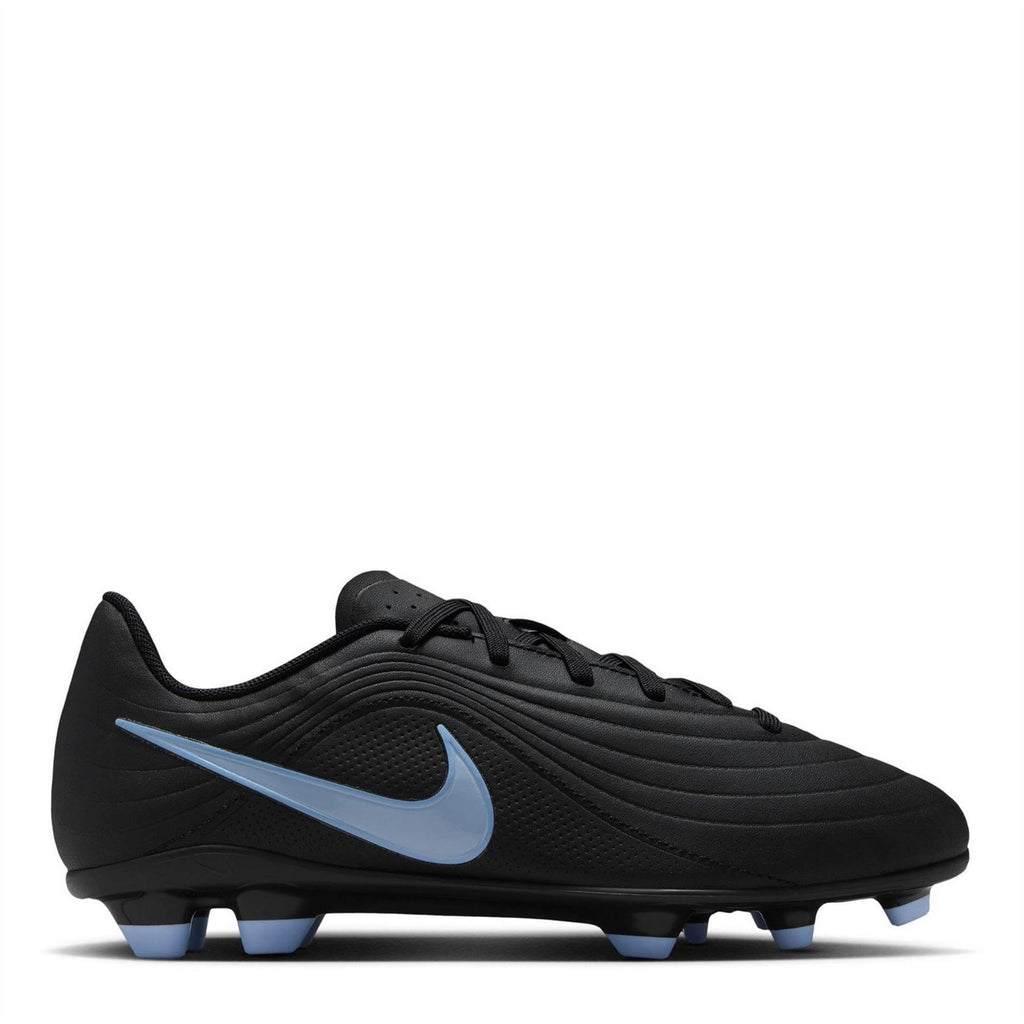 Nike Junior Firm Ground Football Boots – Black/Blue Nike Junior Firm Ground Football Boots – Black/Blue
