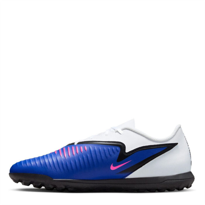 Nike Phantom 6 Low Turf Football Boots – Blue/Wht/Pink – view 2