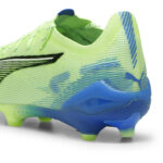Puma Ultra 5 Firm Ground Football Boots – Green/Wht/Blue - Image 5