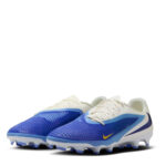 Nike Phantom 6 Low Firm Ground Football Boots – Blue/Black – view 4