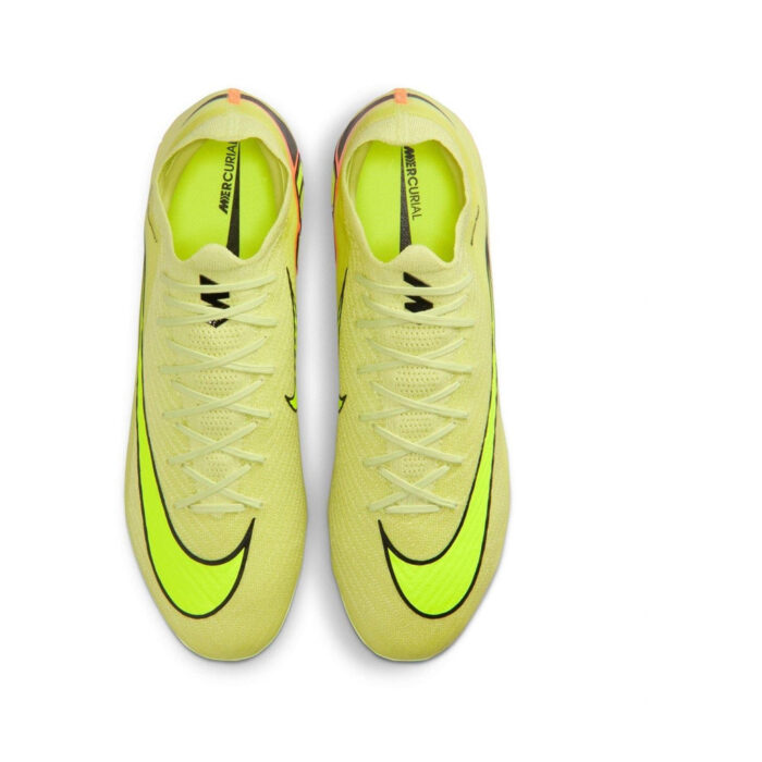 Nike Mercurial Vapor 16 Firm Ground Football Boots – Volt/Crimson – view 6