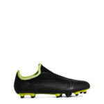 Puma Finesse Junior Firm Ground Football Boots – Black/FluYellow