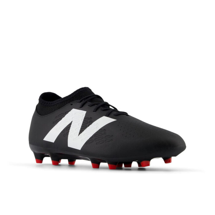 New Balance Tekela V4+ Magique Firm Ground Football Boots – Black/White – view 4