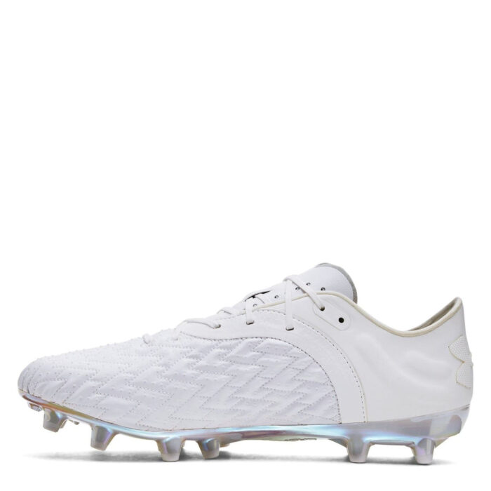 Under Armour Clone Magnetico Firm Ground Football Boots – White – view 2