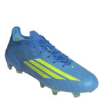 adidas F50 Firm Ground Football Boots – .Blue/Yellow – view 4
