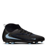 Nike Phantom 6 High Firm Ground Football Boots – Black/Black