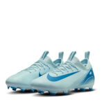 Nike Zoom Mercurial Vapor 16 Junior Firm Ground Football Boots – Blue/Baltic – view 4