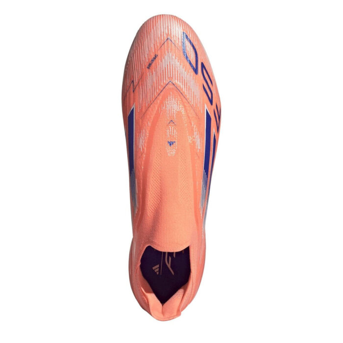 adidas F50 Firm Ground Football Boots – Orange/Blue – view 6