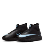 Nike Zoom Mercurial Superfly 10 Junior Turf Football Boots – Black/Blue – view 4