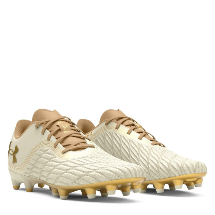 Under Armour Clone Magnetico Firm Ground Football Boots – Ivr/Brnst/MtlGl – view 5