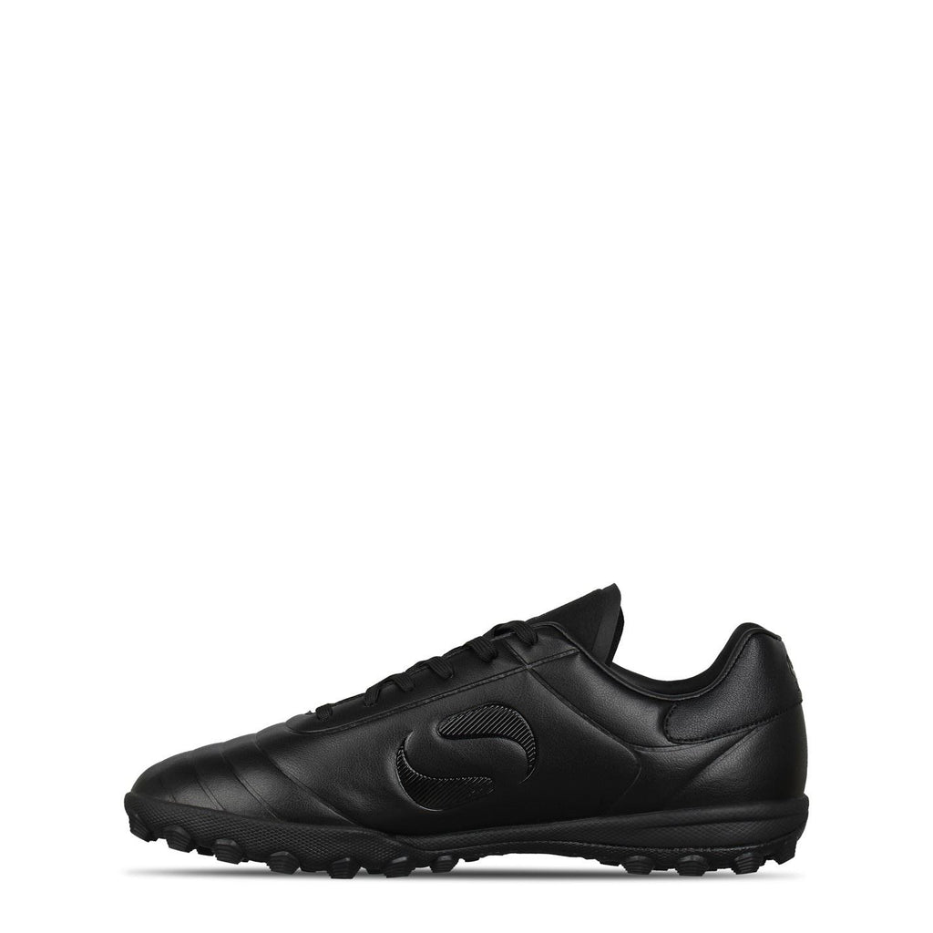 Sondico Mens Strike Turf Football Boots – Black/Black – view 2