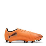 Puma Ultra 6 Firm Ground Football Boots – Orange/Black – view 4