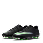 Nike Vapor 17 Firm Ground Football Boots – Black/Green – view 4
