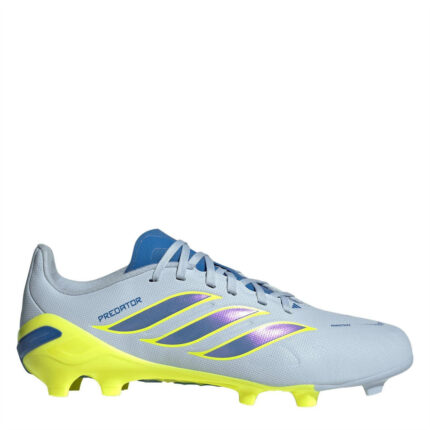 adidas Predator Junior Firm Ground Football Boots – Blue/Yellow