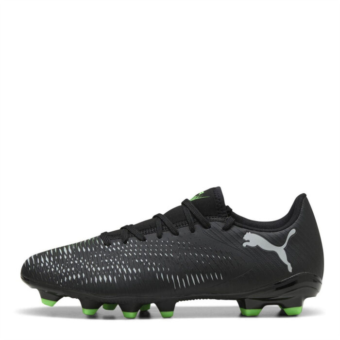 Puma Future 8 Firm Ground Football Boots – Black/Green – view 8