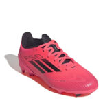 adidas F50 Junior Firm Ground Football Boots – Pink/Black – view 3