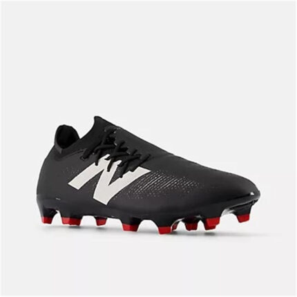 New Balance Furon V7+ Firm Ground Football Boots – Black/White – view 2