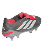 adidas Predator Soft Ground Football Boots – Grey/Red – view 4