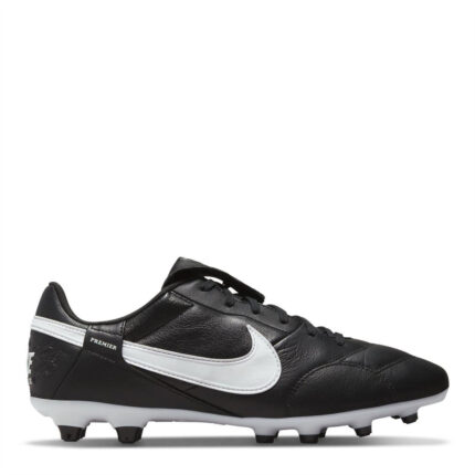 Nike Premier 3 Firm Ground Football Boots – Black/White