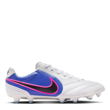 Nike Tiempo Ligera Firm Ground Football Boots – Blue/Wht/Pink