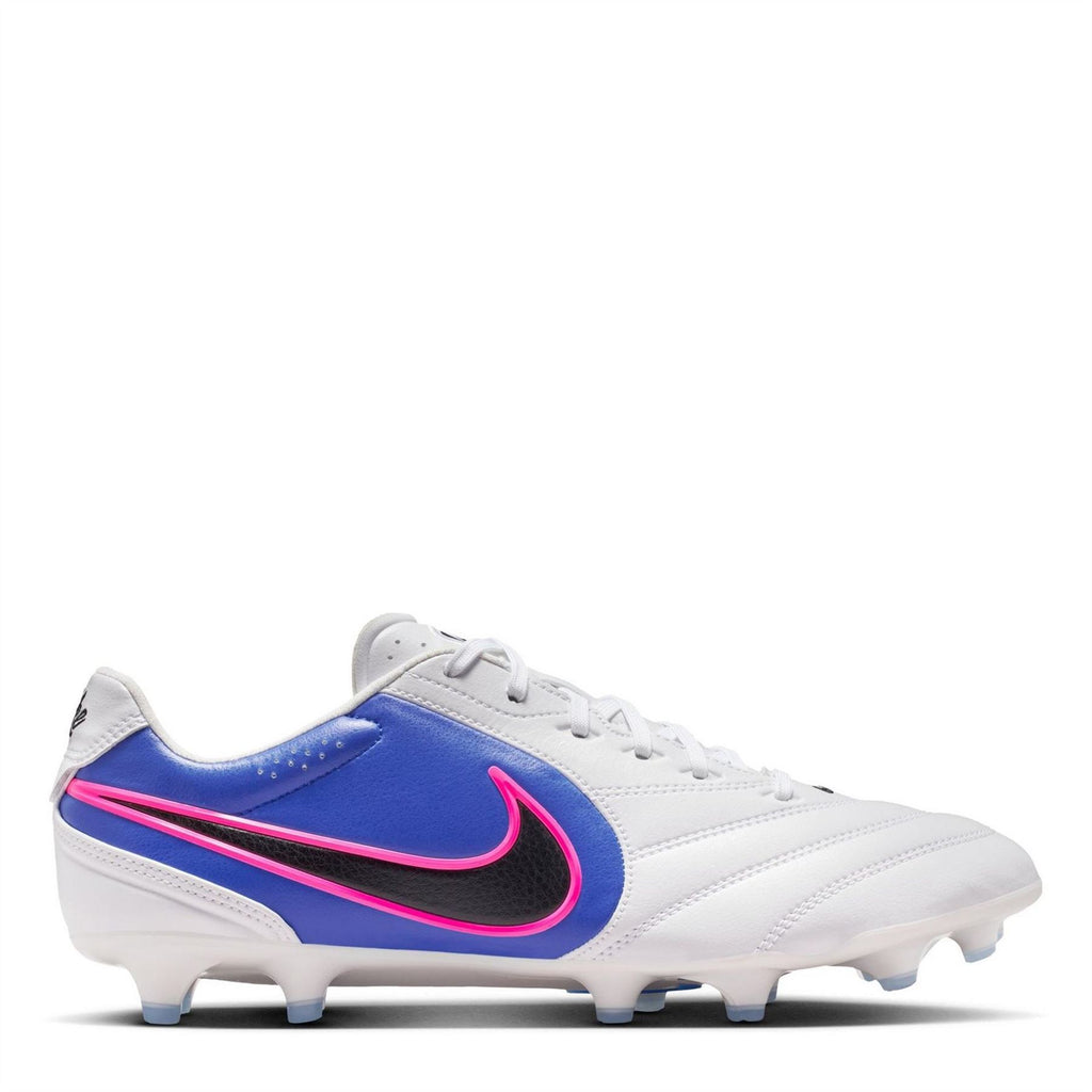 Nike Tiempo Ligera Firm Ground Football Boots – Blue/Wht/Pink Nike Tiempo Ligera Firm Ground Football Boots – Blue/Wht/Pink - Image 1