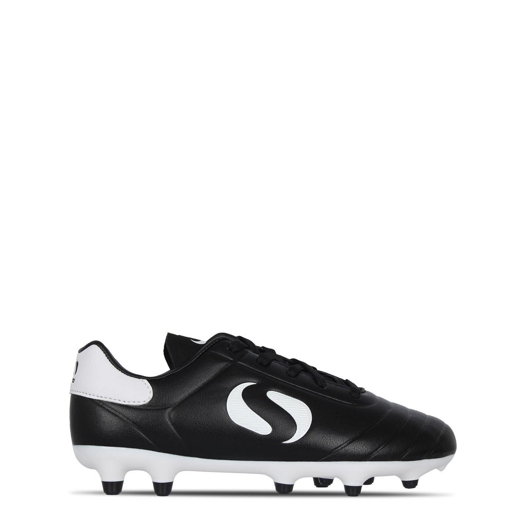 Sondico Strike Junior Firm Ground Football Boots – Black/White Sondico Strike Junior Firm Ground Football Boots – Black/White