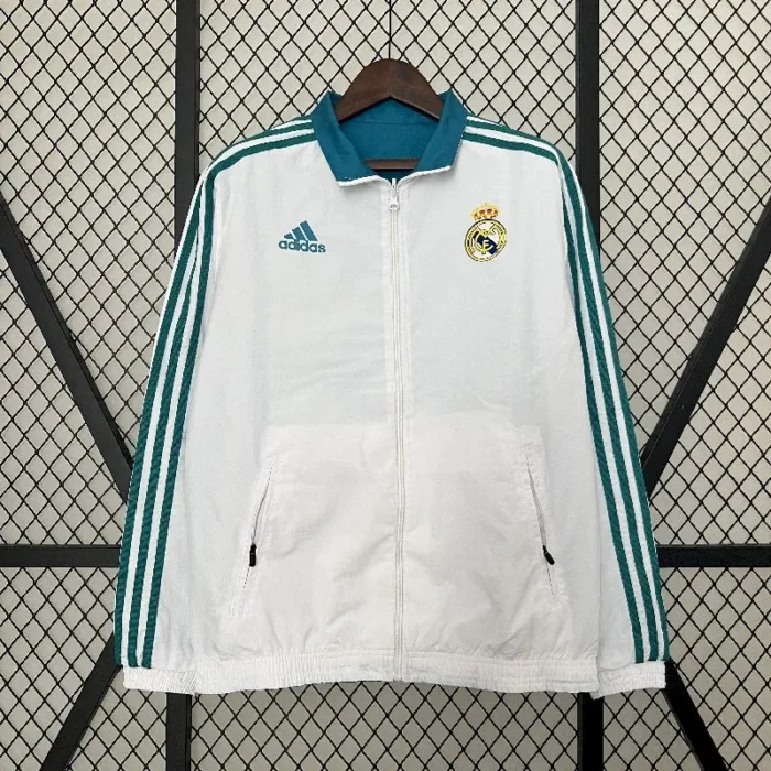 Mens Real Madrid 2024 Reversible Jacket - Image 4