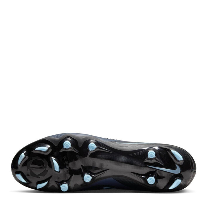 Nike Phantom 6 Low Firm Ground Football Boots – Black/Black – view 3