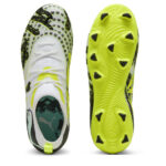Puma Future 8 Junior Firm Ground Football Boots – Mint/White - Image 3