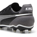 Puma King Firm Ground Football Boots – Black/White - Image 5