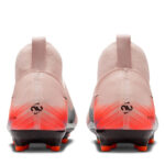 Nike Zoom Mercurial Superfly 10 Junior Firm Ground Football Boots – Pink/Blue - Image 5