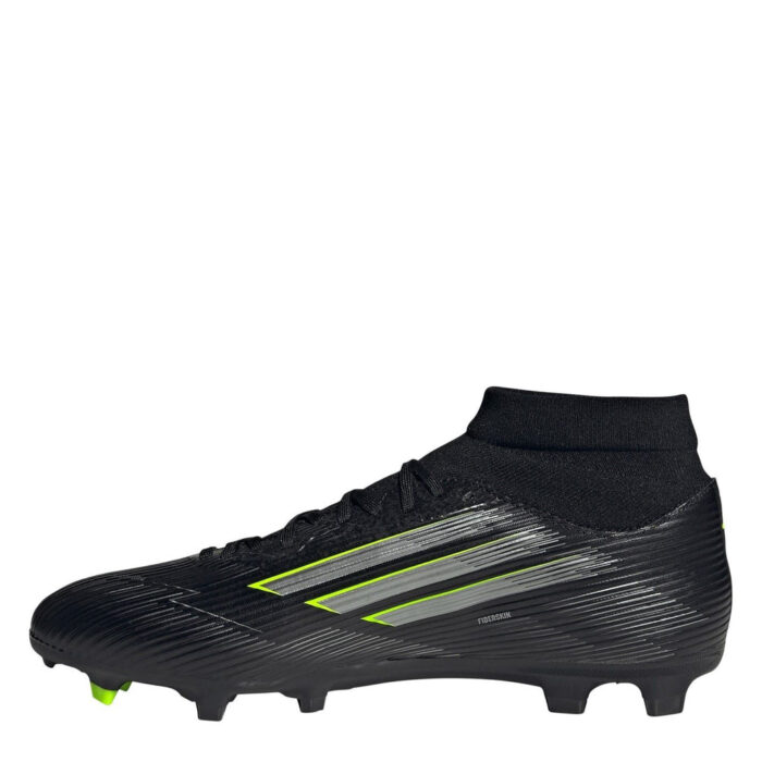 adidas Mens F50 Firm Ground Football Boots – Black/Lemon – view 8