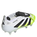 adidas Predator Soft Ground Football Boots – White/Blk/Lemon – view 4