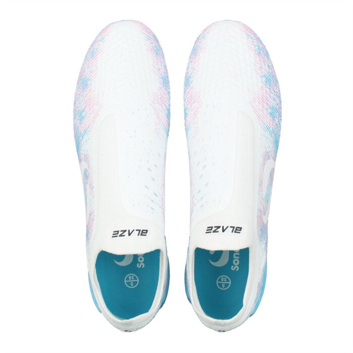 Sondico Blaze Graphic Print Round Toe Junior Firm Ground Football Boots – view 6