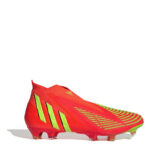 adidas Predator + Firm Ground Football Boots – Red/Green/Blk