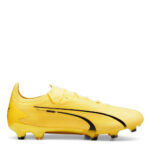 Puma Ultra Firm Ground Football Boots – Yellow/White - Image 4