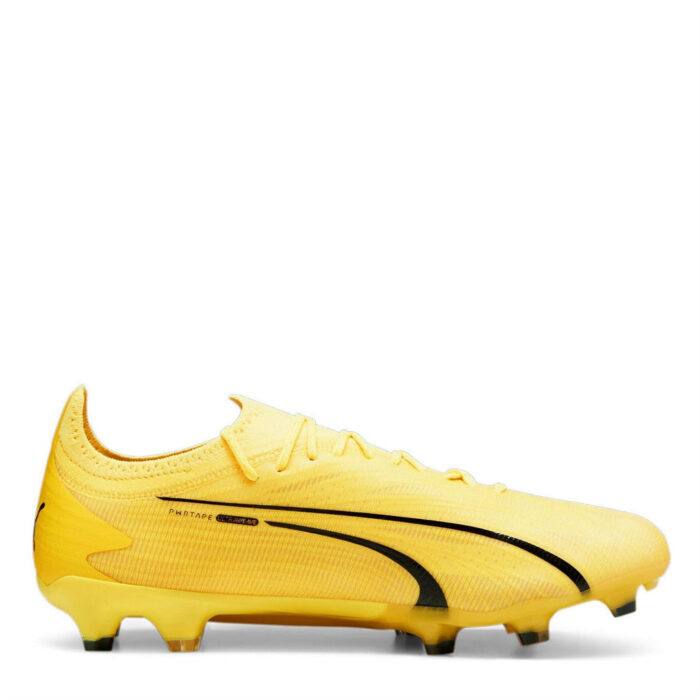 Puma Ultra Firm Ground Football Boots – Yellow/White - Image 4