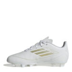 adidas F50 Junior Firm Ground Football Boots – White/Gold/Wht – view 2