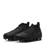 Nike Phantom Luna Ii Junior Firm Ground Football Boots – Black/Green – view 4
