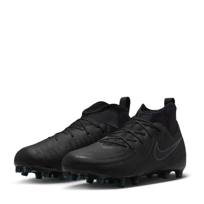Nike Phantom Luna Ii Junior Firm Ground Football Boots – Black/Green – view 4