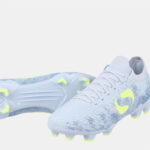 Sondico Blaze Firm Ground Football Boots – Purple/Lime - Image 3