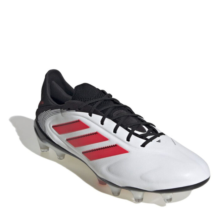 adidas Copa Pure Iii Firm Ground Football Boots – White/Red – view 3